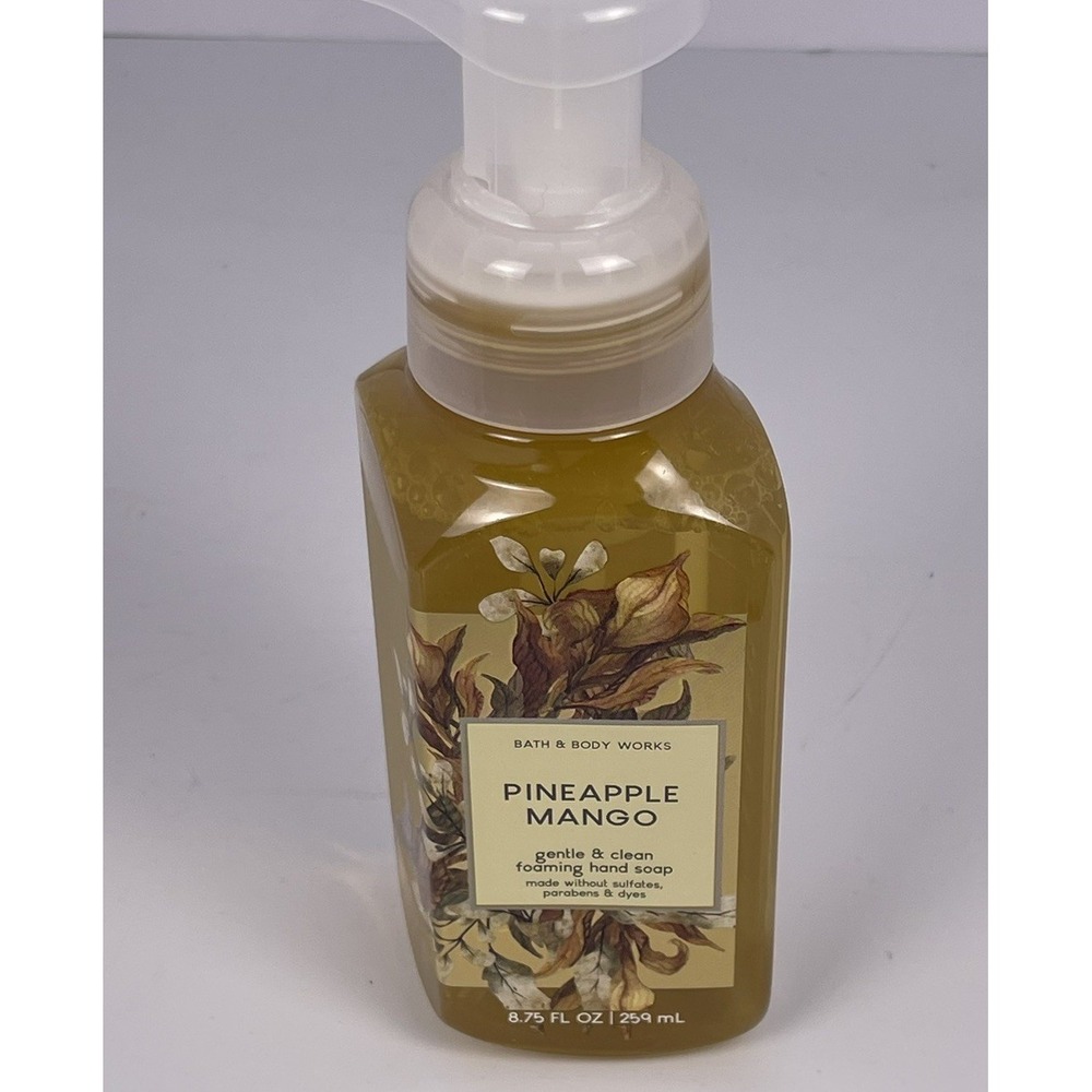 Bath & Body Works Pineapple Mango Gentle & Clean Foaming Hand‎ Soap